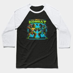 Turtle Kombat Baseball T-Shirt